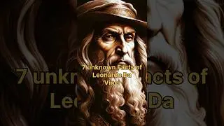 Leonardo Da Vinci Unknown Facts. #Engineer #Inventor #Artist#viral #viralreels #viralshorts