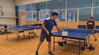 Тренировка команды Мегино-Кангаласского улуса по настольному теннису к играм Борогонцы. 22.06.2022