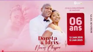 Musique d' anniversaire de mariage de Doreta & Idris by TJP FX 2025