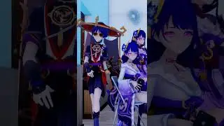 【Genshin Impact MMD/60FPS】PussyTime- tiktok  (MMD MOTION DL)