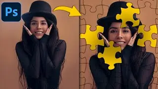 Portrait Puzzle Effect Trick Photoshop Tutorial | Photoshop Tutorials