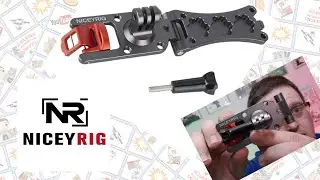 Unboxing NICEYRIG Backpack Strap Holder Clip Mount for action camera insta360 x3 