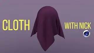 LETS LEARN CINEMA 4D R19 - CLOTH