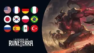 Aatrox - All Voice Lines - All Languages | Legends of Runeterra