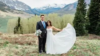 Epic June Crested Butte Elopement | Colorado Wedding Film Teaser