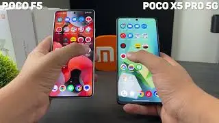 Poco F5 VS Poco X5 Pro 5G - First Speed Test