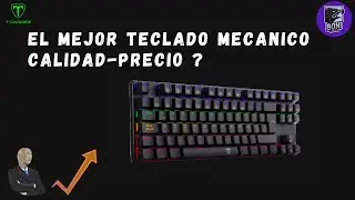 Mejor Teclado Mecanico Calidad Precio Para Gaming ? T-DAGGER BORA TGK 315