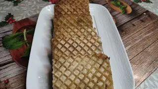 Вафли с Фаршем или Ленивые Беляши