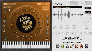 FREE DOWNLOAD African Moonlight Guitar Loop No Drums 100% Royalty Free | Guitar Sample | Skooba