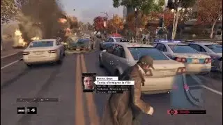 Watch dogs 1 NPC Wars 4 (Milice vs Police)