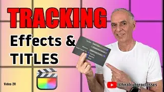 TRACKING FACES AND OBJECTS IN FCPX