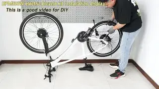 How to install BPM500W electric bike kit? Here is a nice installation video