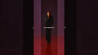 The first Indian model opening versace (Avanti Nagrath)