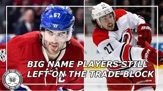 NHL Trade Block: Big Names Still Up For Grabs