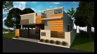 Front Elevation using Sketchup Basic Tools