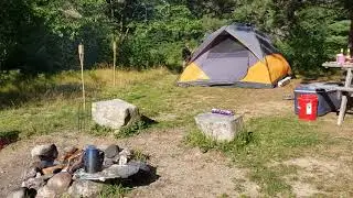 camping on the machias river downeast maine