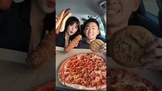 Trying Costco SECRET MENU Items 🔥 #shorts