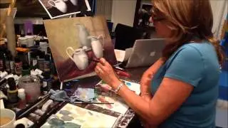 Learn to Paint- Still Life Painting Lesson:Acrylic Painting Techniques