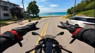 First Road Trip on my motorcycle as a new rider(ninja 500)