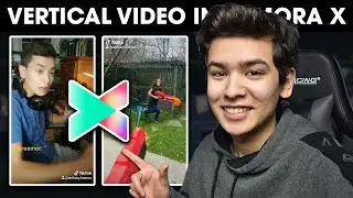 How to edit Vertical Video in Filmora X | TikTok, Reels, Shorts