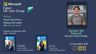 Visual Calculations -  Making DAX easier With Jeroen ter Heerdt