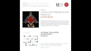SEA Conversations - Drawing Worlds #2 - Literal and Metaphorical Patterns by Afra Shafiq