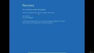 Repair a Non Bootable Computer - Corrupted BCD