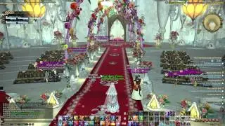 Kratos and Fina's FFXIV wedding (part 1)