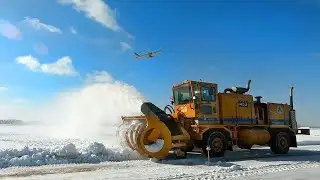 An Inside look at Airport Snow Removal