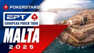 PokerStars EPT Malta 2025 🇲🇹 | Tag 2 | €1.650 Open Main Event Day 1C & Silverpass Meetup