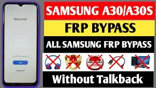 Samsung A30/A30S Frp Bypass Android 11 Without Pc