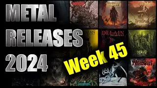 New Metal Albums 2024 Week 45 (November 4th - 10th) #newmetal #newmetalalbums