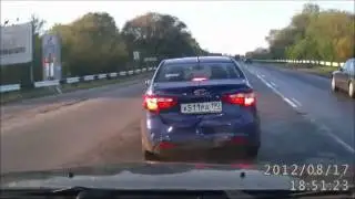 Жесткие ДТП на дорогах в 2012 году