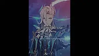 Neuvillette & Furina Edit || Genshin Impact || Cigarette Duet