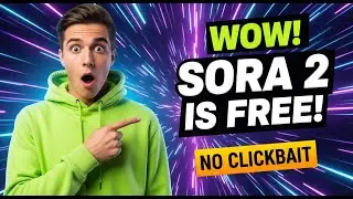 Get Sora 2 Access For FREE Now! (100% Legal, Safe & Unlimited)