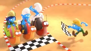 This Snail Race is Taking Forever! @TheSmurfsEnglish