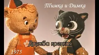 Тимка и Димка. Дружба крепкая не сломается.