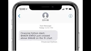 A Deep Dive into configuring alerts on Financial Python
