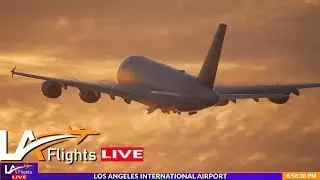 🔴LIVE LAX Airport | LAX LIVE | LAX Plane Spotting