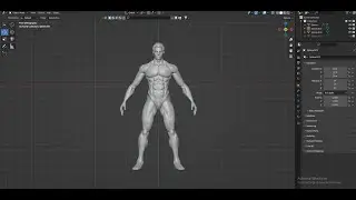Sculpting Male Character In Blender