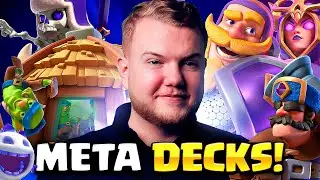TOP 3 BEST META DECKS IN CLASH ROYALE!