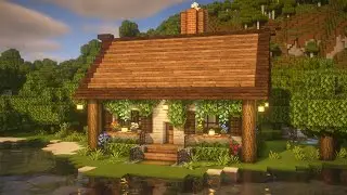 Minecraft: How to Build a Cottage House | Cozy House Tutorial