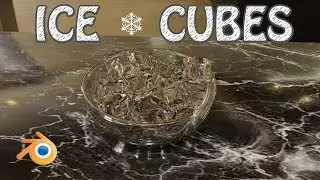 Making ice cubes in Blender 2.8