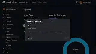 How to payout robux funds in roblox group tutorial