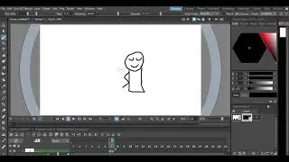 How to make a pencil draw a human in opentoonz part-1