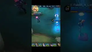 don't mess with the queen of ice 🥶🥶🥶 MOBILES LEGEND WTF MOMENT 