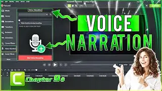 How To Use Voice Narration & Audio Effect in Camtasia Step by Step Chapter#9