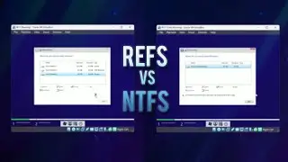 Benchmark ReFS vs NTFS #2024 #23h2