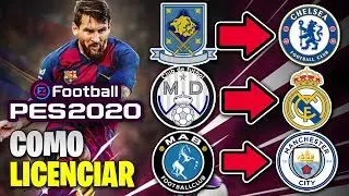 Como licenciar times no PES 2020 [Option File] + Download