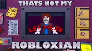 HANTU NYAMAR JADI TETANGGA KITA | THATS NOT MY ROBLOXIAN | HORROR GAME
